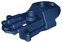 Large Figure Limb Cover (Toa Inika) in Dark Blue