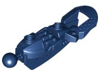 Large Figure Skeletal, Limb, with 2 Ball Joints (Toa Inika) in Dark Blue