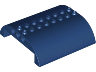 Brick Curved 8 x 8 x 2 Double in Dark Blue