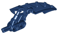 Large Figure Weapon Blade, Mahri Matoran in Dark Blue