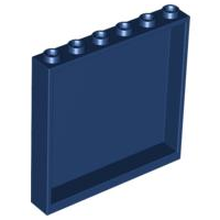 Panel 1 x 6 x 5 in Dark Blue