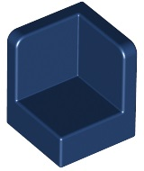 Panel 1 x 1 x 1 Corner in Dark Blue