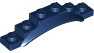 Wheel Arch, Mudguard, 1 1/2 x 6 x 1 [Arch Extended] in Dark Blue