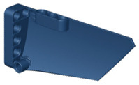 Technic Panel Fairing #17 Large Smooth, Side A in Dark Blue