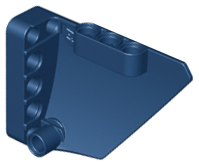 Technic Panel Fairing #13 Large Short Smooth, Side A in Dark Blue