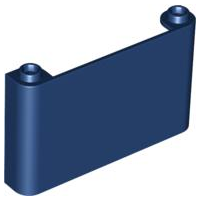 Windscreen 1 x 6 x 3 in Dark Blue