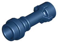 Weapon Lightsaber Hilt with Bottom Ring in Dark Blue