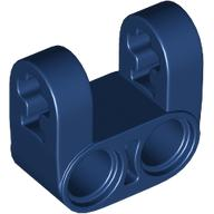 Technic Axle and Pin Connector Perpendicular Double Split [Reinforced] in Dark Blue