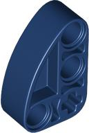 Technic Beam 2 x 3 L-Shape with Quarter Ellipse Thick in Dark Blue