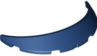 Wheel Arch, Mudguard 8 x 4 x 1 in Dark Blue