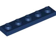Plate 1 x 5 in Dark Blue