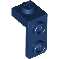 Bracket 1 x 1 - 1 x 2 in Dark Blue