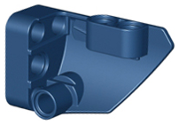Technic Panel Fairing #1 Small Smooth Short, Side A in Dark Blue