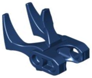 Large Figure Weapon, Claw with Ball Joint Socket in Dark Blue