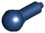 Musical Instrument Microphone [Plain] in Dark Blue