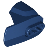 Large Figure Limb Cover, Size 4, Armor with Ball Joint Socket in Dark Blue