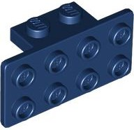 Bracket 1 x 2 - 2 x 4 in Dark Blue