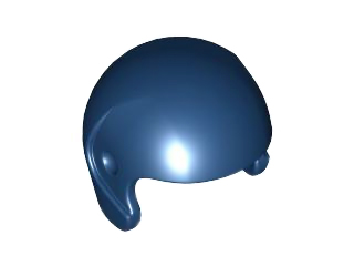 Helmet, Sports [Plain] in Dark Blue