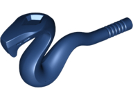 Animal, Snake with Straight Tail in Dark Blue