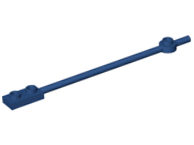 Bar 1 x 12 with 1 x 2 Plate End with Hollow Studs and 1 x 1 Round Plate End in Dark Blue