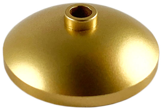 Dish 3 x 3 Inverted [Radar] in Metallic Gold