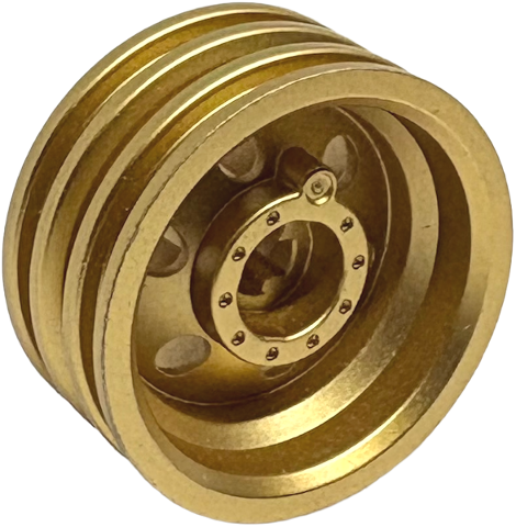 Wheel 30 x 14 in Metallic Gold