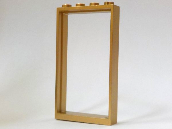 Door Frame 1 x 4 x 6 Type 2 in Metallic Gold