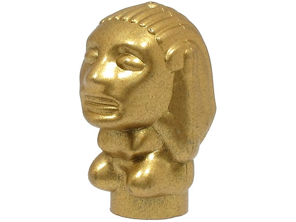 Idol / Statue / Totem (Peruvian Temple) in Metallic Gold