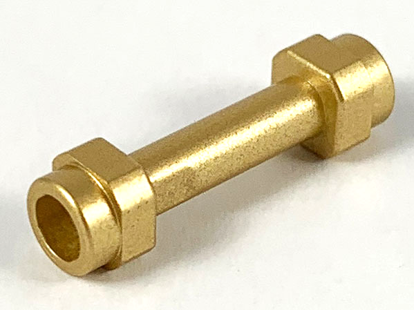 Weapon Hilt Symmetric in Metallic Gold