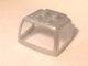 Duplo Truck Cabin Enclosed with Clear Windows in Pearl Light Gray