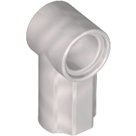 Technic Axle and Pin Connector Angled #1 in Pearl Light Gray