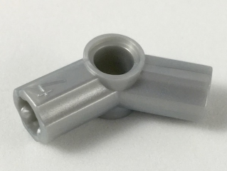 Technic Axle and Pin Connector Angled #4 - 135° in Pearl Light Gray