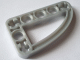 Technic Beam 3 x 5 L-Shape with Quarter Ellipse Thin in Pearl Light Gray