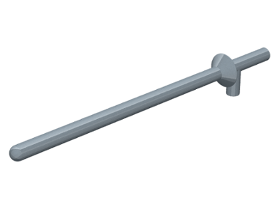 Weapon Lance in Pearl Light Gray