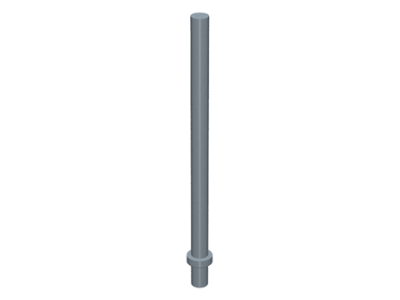 Bar 6.6L with Stop Ring [Umbrella Stand] in Pearl Light Gray
