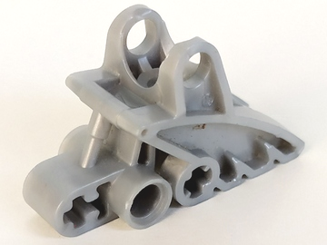Large Figure Foot, with Ball Joint Socket 2 x 3 x 5 in Pearl Light Gray