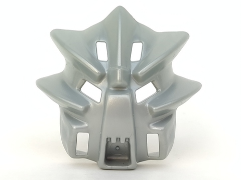 Large Figure Mask Miru Nuva in Pearl Light Gray