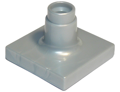 Duplo Sign Post Short in Pearl Light Gray