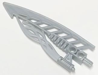 Large Figure Weapon Sword, Magma Sword / Lava Board Half in Pearl Light Gray
