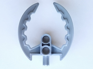 Large Figure Weapon, Claw, Climbing Claw / Kodan Ball Half (Toa Nuva) in Pearl Light Gray