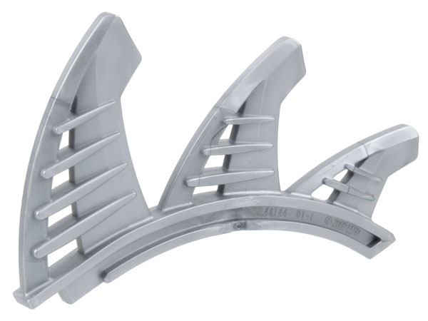 Large Figure Weapon, Back Blades (Rahkshi Lerahk) in Pearl Light Gray