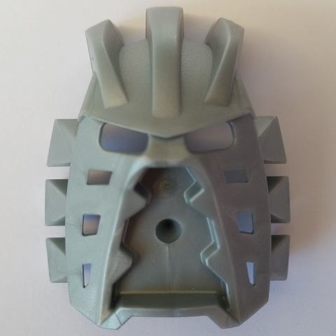 Large Figure Mask Avohkii in Pearl Light Gray