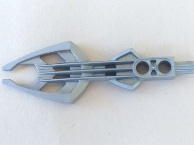 Large Figure Weapon Staff, Rahkshi Staff of Disintegration (Guurahk) in Pearl Light Gray