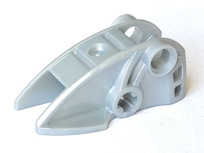 Large Figure Foot, Hockey Skate in Pearl Light Gray