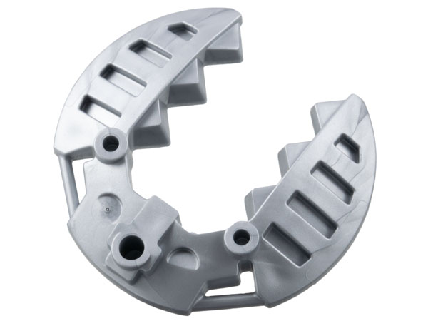 Large Figure Weapon 5 x 5 Shield with Wrench Toothed in Pearl Light Gray