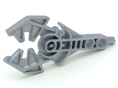 Large Figure Weapon Blade, Claw, Rahkshi Staff of Power in Pearl Light Gray