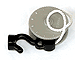 Duplo Winch Drum Narrow High with White String and Black Hook with Stud Case in Pearl Light Gray