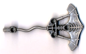 Large Figure Weapon Blade, Hydro in Pearl Light Gray