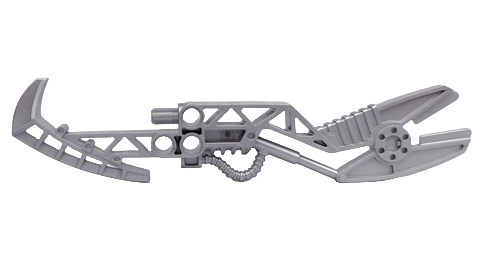 Large Figure Weapon Staff, Vahki Staff of Erasing (Vorzakh) in Pearl Light Gray