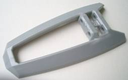 Technic Panel RC Car Panel Flexible Middle in Pearl Light Gray